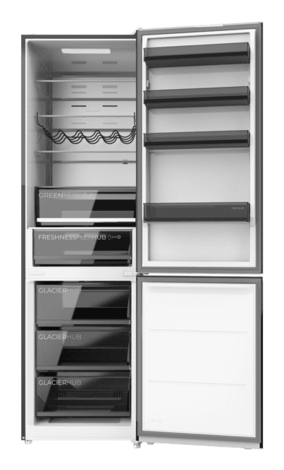 Cecotec A01_EU01_109128 jääkaappipakastin Vapaasti seisova 456 L Musta