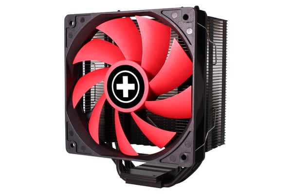 Miniatyrbillede 11 af 11: Xilence M704 Processor Køler 12 cm Sort, Rød