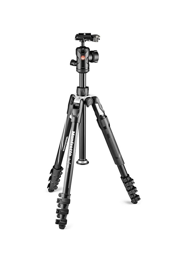 Miniatyrbillede 1 af 6: Manfrotto Befree 2N1 kamerastativ Digital-/filmkameraer 3 ben Sort, Sølv