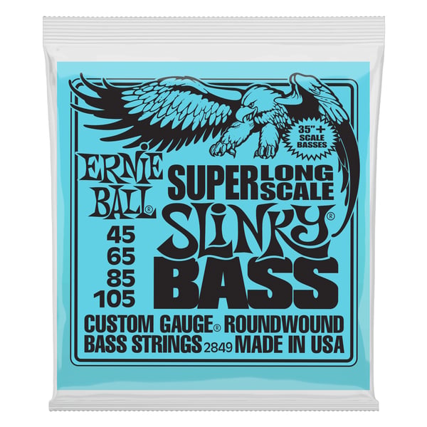 Pikkukuva 1 / 2: Ernie Ball P02849 musiikkisoittimen kieli Basso 4 kpl Terästä Kitara