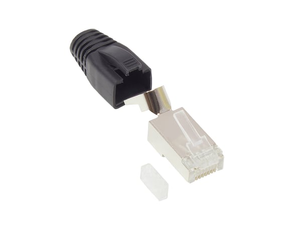 Alcasa GC-N0093 kabelsamler RJ-45 Sort