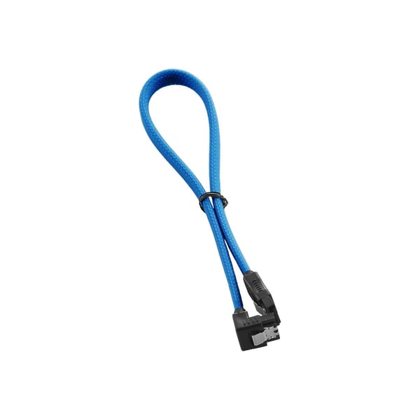 Cablemod CM-CAB-RSAT-N30KLB-R SATA-kabel 0,3 m Blå Cablemod CM-CAB-RSAT-N30KLB-R SATA-kabel 0,3 m Blå