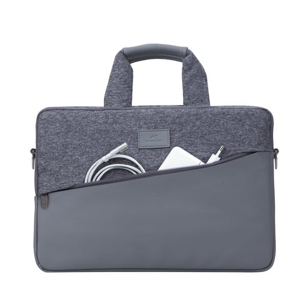 Rivacase 7930 väskor bärbara datorer 38,1 cm (15") budväska Grå
