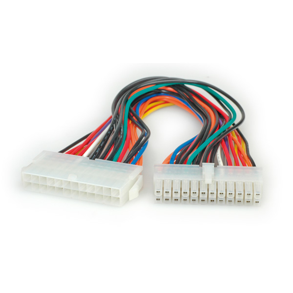 Miniatyrbillede 2 af 2: ROLINE ATX 2.0 Power Extension Cable, 24-pin 0.3 m