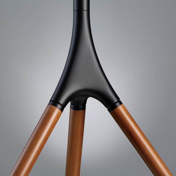Napofix FMT600F tv-beslag 165,1 cm (65") Sort, Valnød