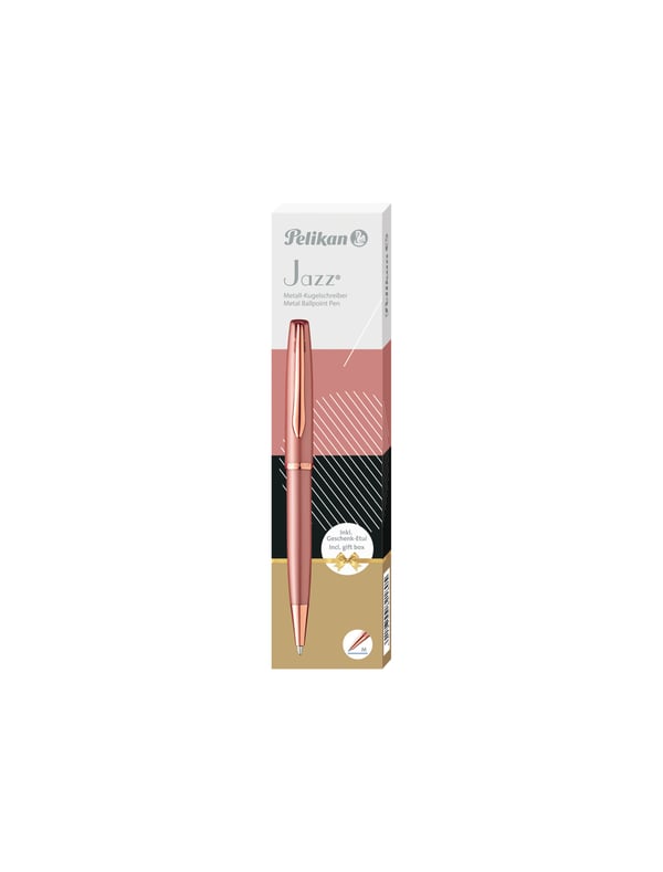 Pelikan Jazz Noble Elegance K36 Blå Indragbar kulspetspenna med vridfunktion Medium 1 styck