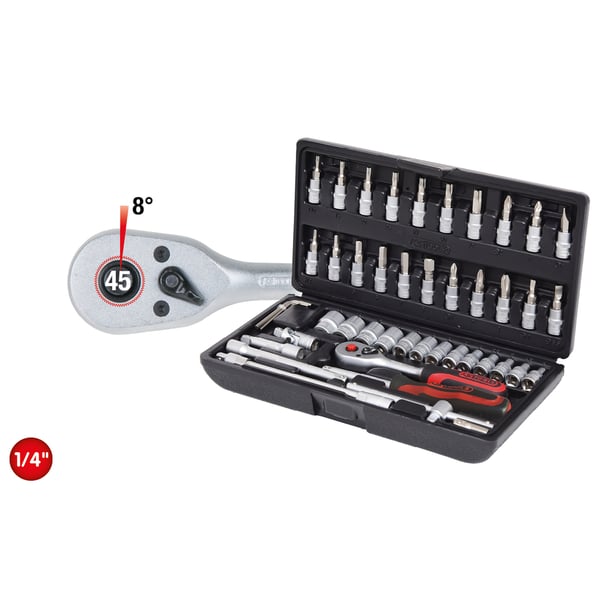 Miniatyrbild 3 av 3: KS Tools 917.0648 hylsnyckelsats Hylssats