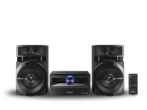Miniatyrbillede 1 af 2: Panasonic SC-UX100E-K stereoanlæg Home audio mini system 300 W Sort