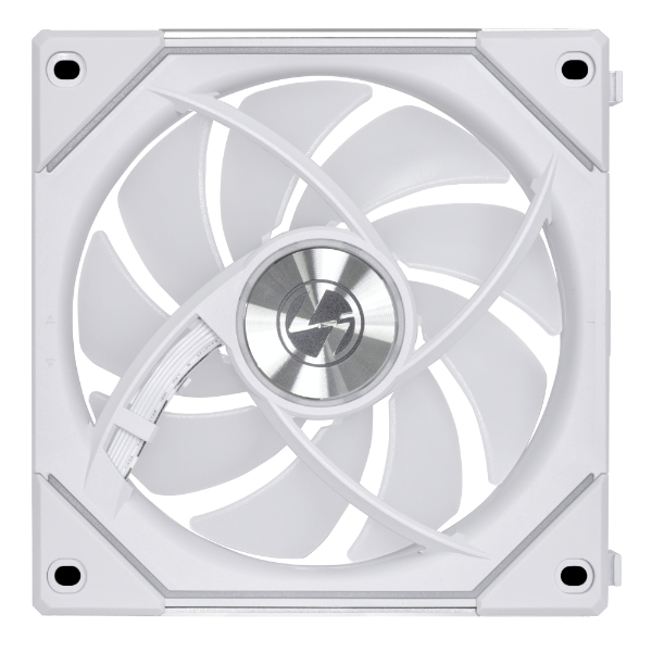Miniatyrbild 4 av 6: Lian Li UF-RSLIN120-1W kylsystem för dator Datorväska Fan 12 cm Vit 1 styck