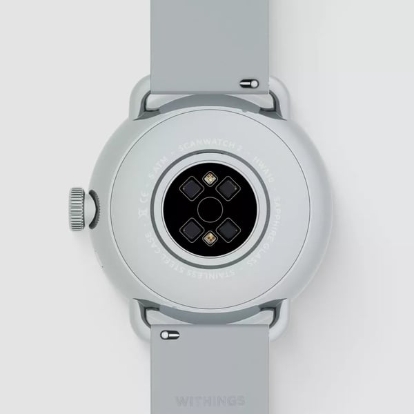Miniatyrbillede 3 af 4: Withings ScanWatch 2 1,6 cm (0.63") OLED 38 mm Hybrid Rustfrit stål