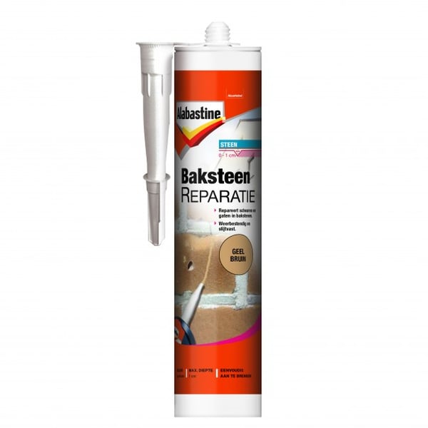 Alabastine Baksteenreparatie Geel-Bruin 0,31 L