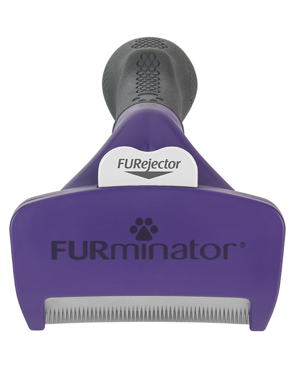 FURminator 4048422141259 børste & kam til kæledyr Sort, Violet Kat Deshedder