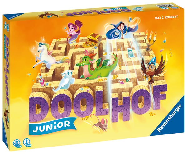 Pikkukuva 2 / 2: Ravensburger 208692 lautapeli Doolhof Junior Perinteinen
