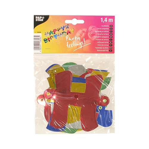 Miniatyrbild 3 av 3: Papstar Happy Birthday Dekorativ bokstav