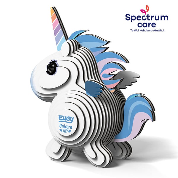 Eugy Unicorn Sky 3D puslespil 28 stk Fe