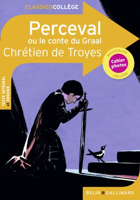 Perceval Ou Le Conte Du Graal De Chrétien De Troyes bog Fransk 224 Sider
