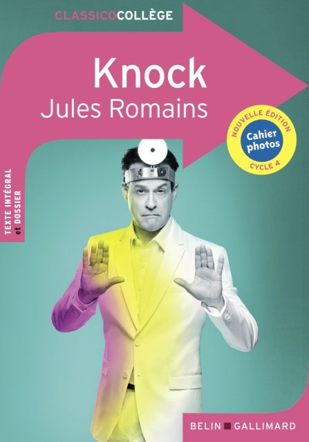 Knock De Jules Romains bog Fransk 196 Sider
