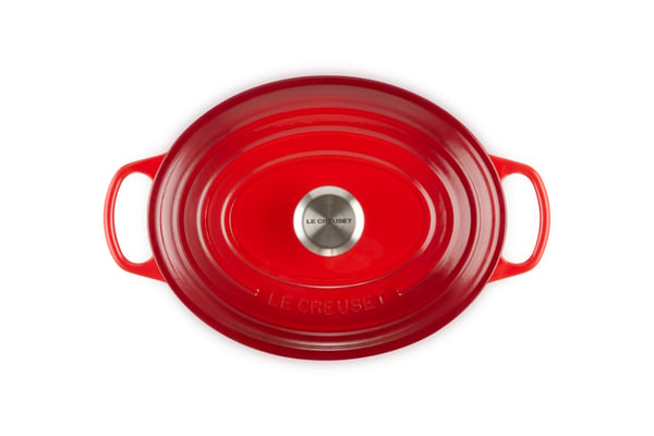 Pikkukuva 4 / 5: Le Creuset 21178290602430 4,7 L Ovaali Cherry (hedelmä), Punainen