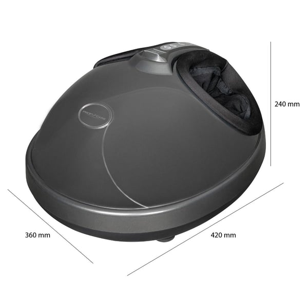 ProfiCare PC-FM 3099 massageapparater Fot Svart, Titan