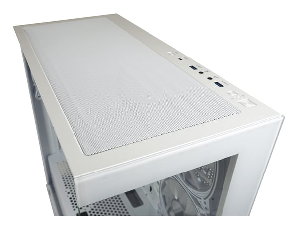 LC-Power LC-715W-ON datorväskor Midi Tower Vit
