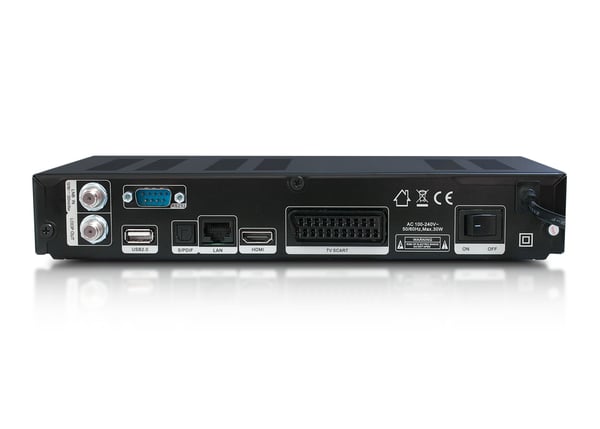 Miniatyrbillede 3 af 3: AB-COM AB CryptoBox 700HD Kabel, Ethernet (RJ-45), IPTV Fuld HD Sort