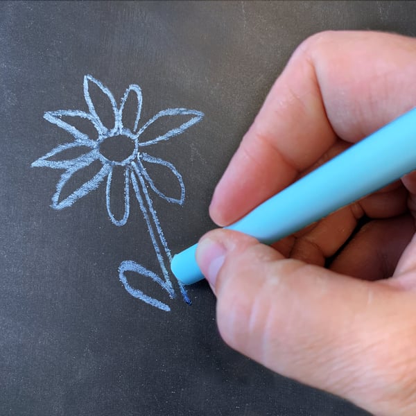 SES Creative Set of Children's Coloured Chalk Flerfarvet 12 stk