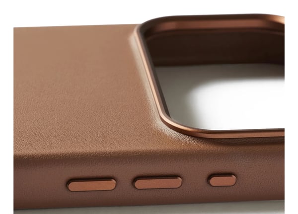 Mujjo MUJJO-CL-063-TN mobiltelefon etui 17,5 cm (6.9") Cover Solbrun