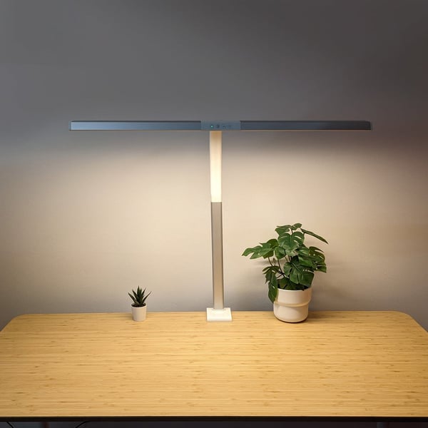 FeinTech LTL00320E bordlampe 16 W LED D Sølv, Hvid