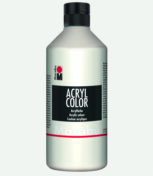 Marabu 12010075070 akrylfärger 500 ml Vit Rör