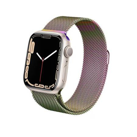 Miniatyrbillede 2 af 5: Crong CRG-40MST-OPL Smart bærbart (wearable) tilbehør Band Sølv Rustfrit stål