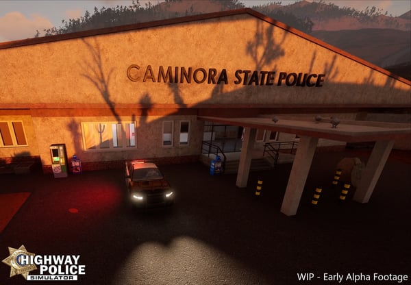 Miniatyrbillede 5 af 11: Aerosoft Highway Police Simulator Standard PlayStation 5