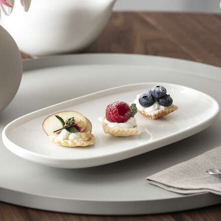 Villeroy & Boch 1042933570 spisetallerken Fad Oval Porcelæn Hvid 1 stk