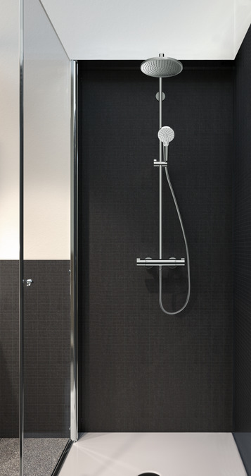 Hansgrohe Crometta S suihkujärjestelmä Kromi