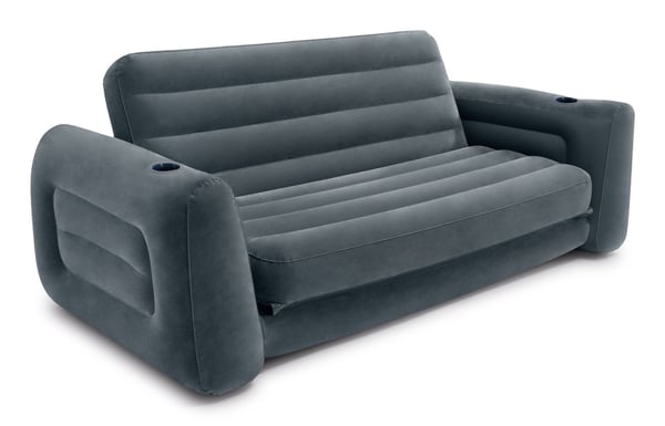 Intex Pull-Out Sofa ilmatäytteinen sohva Harmaa PVC-muovi