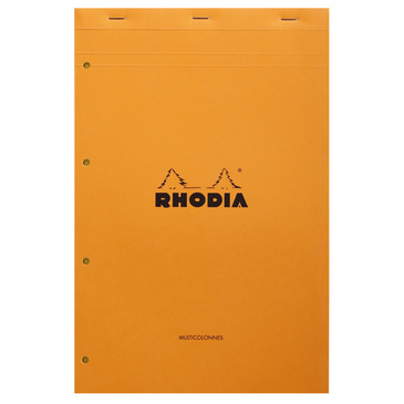 Rhodia N°119 blok og notesblok A4+ 80 ark Orange