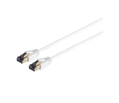 S/CONN maximum connectivity 08-41076 netværkskabel Hvid 10 m Cat8.1 F/FTP (FFTP)