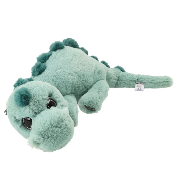 Miniatyrbillede 3 af 6: Dino World + Action Dinosaurplys 50 cm, grøn