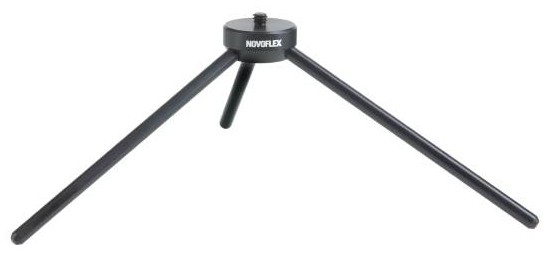 Novoflex MicroStativ kamerastativ 3 ben Sort, Blå