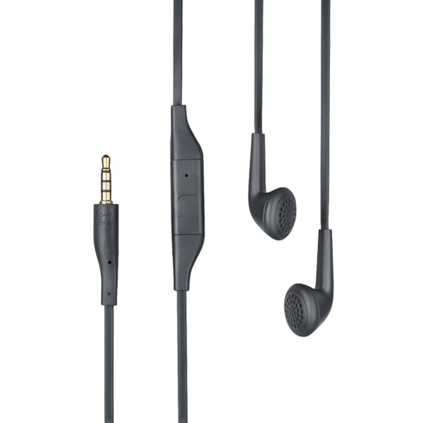Nokia WH-207 hörlur och headset Kabel I öra Samtal/musik Svart, Vit