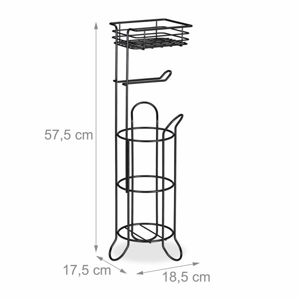 Relaxdays 10030002 Toiletpapir holder