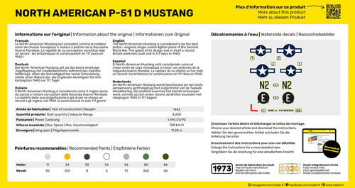 Heller 56268 skalmodell Luftfarkostmodell med fast vinge Monteringssats 1:72