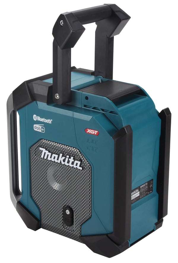 Makita MR007GZ radio Arbejdsområde Analog & digital Sort, Grøn
