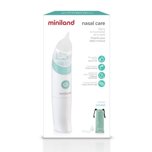 Miniland Baby nasal care Elektrisk drevet aspirator