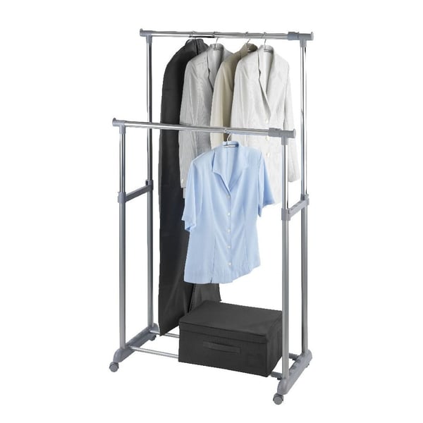 Pikkukuva 4 / 6: WENKO 4364500100 Twin Bars Portant 87 x 21,5 x 8,5 cm Seisova teline