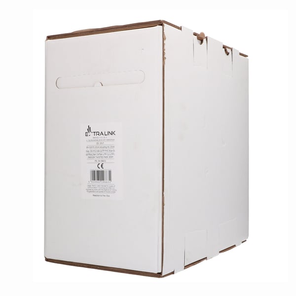 Extralink CAT6A UTP (U/UTP) INDOOR TWISTED PAIR 305M netværkskabel U/UTP (UTP)