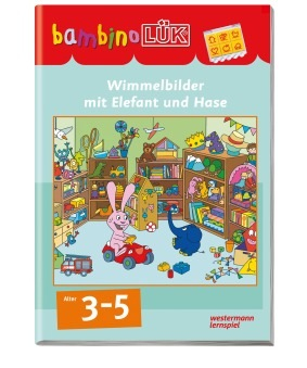 LÜK bambinoLÜK Logisches Denken 3 Elefant & Hase kirja Opettavainen Saksa 32 sivua LÜK bambinoLÜK Logisches Denken 3 Elefant & Hase kirja Opettavainen Saksa 32 sivua