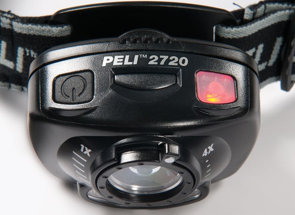 Miniatyrbild 2 av 3: Peli 2720 Svart Pannbandsficklampa LED