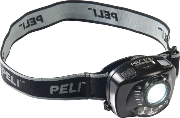 Miniatyrbild 1 av 3: Peli 2720 Svart Pannbandsficklampa LED