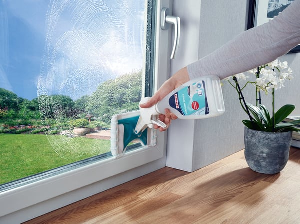 Miniatyrbild 6 av 7: Leifheit Window Spray Cleaner fönsterputsningsredskap 20 cm Blå, Vit