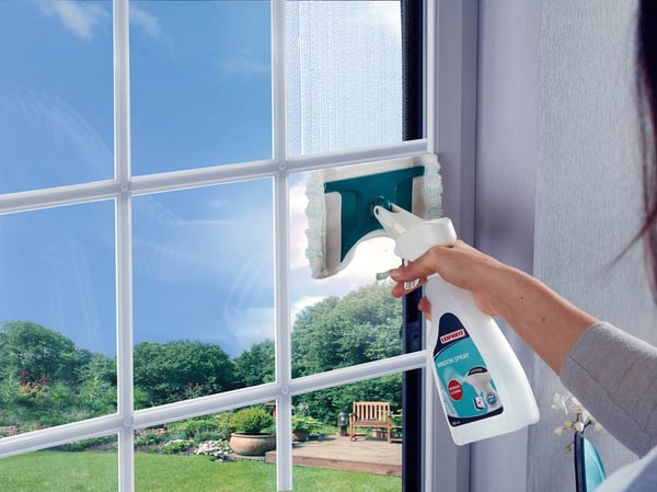 Leifheit Window Spray Cleaner fönsterputsningsredskap 20 cm Blå, Vit